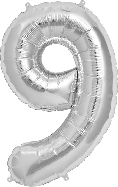 Giant Number 9 Balloon
