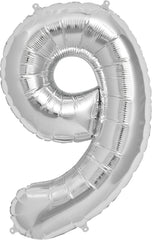 Giant Number 9 Balloon