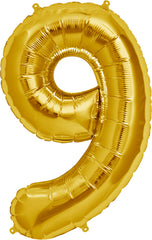 Giant Number 9 Balloon