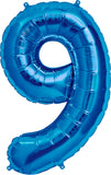Giant Number 9 Balloon