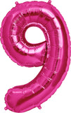 Giant Number 9 Balloon
