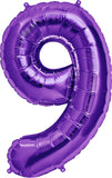 Giant Number 9 Balloon
