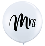 Mr & Mrs Wedding Balloons
