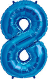 Giant Number 8 Balloon
