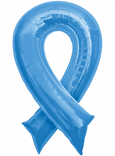 Blue Awareness Ribbon